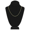 Thumbnail Image 4 of Solid Lumacina Chain Necklace 14K Yellow Gold 1.05mm 20"