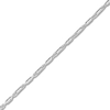 Thumbnail Image 2 of Solid Lumacina Chain Necklace 14K White Gold 1.05mm 20"