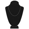 Thumbnail Image 4 of Solid Lumacina Chain Necklace 14K White Gold 1.05mm 20"