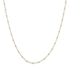 Thumbnail Image 1 of Solid Beaded Chain Necklace 14K Yellow Gold 0.9mm 18"