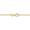 Thumbnail Image 1 of Italia D'Oro Flat Bead Necklace 14K Tri-Tone Gold 18"