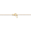Thumbnail Image 1 of Italia D'Oro Curved Bar Necklace 14K Yellow Gold 17"
