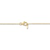 Thumbnail Image 2 of Italia D'Oro Curved Bar Necklace 14K Yellow Gold 17"