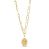 Thumbnail Image 1 of Italia D'Oro Virgin Mary Chain Necklace 14K Yellow Gold 18"