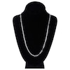 Thumbnail Image 4 of Solid Paperclip Chain Necklace 14K White Gold 24" 3.90mm