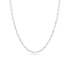 Thumbnail Image 0 of Solid Paperclip Chain Necklace 14K White Gold 18" 3.95mm