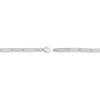 Thumbnail Image 3 of Solid Paperclip Chain Necklace 14K White Gold 18" 3.9mm