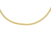 Thumbnail Image 2 of Triple Layer Bead Necklace 14K Yellow Gold 14"