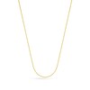 Thumbnail Image 1 of Women's Solid Cable Chain Necklace 18K Yellow Gold 18" 1.05mm