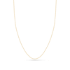 Thumbnail Image 1 of Solid Cable Chain Necklace 18K Yellow Gold 16" 1.5mm