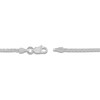 Thumbnail Image 3 of Women's Solid Round Wheat Chain Necklace 18K White Gold 18" 1.65mm