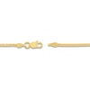 Thumbnail Image 3 of Men's Solid Round Wheat Chain Necklace 18K Yellow Gold 16" 1.65mm