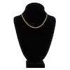 Thumbnail Image 4 of Men's Solid Round Wheat Chain Necklace 18K Yellow Gold 16" 1.65mm
