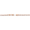 Thumbnail Image 3 of Solid Paperclip Chain Necklace 14K Rose Gold 20" 4mm
