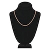 Thumbnail Image 4 of Solid Paperclip Chain Necklace 14K Rose Gold 20" 4mm