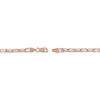Thumbnail Image 3 of Solid Paperclip Chain Necklace 14K Rose Gold 24" 3.7mm