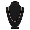 Thumbnail Image 4 of Solid Paperclip Chain Necklace 14K Rose Gold 24" 3.7mm