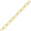 Thumbnail Image 2 of Solid Paperclip Chain Necklace 14K Yellow Gold 18" 4mm