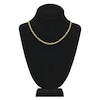 Thumbnail Image 4 of Solid Paperclip Chain Necklace 14K Yellow Gold 18" 4mm