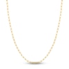 Thumbnail Image 1 of Paper Clip Chain Necklace 14K Yellow Gold 20"