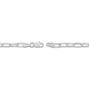 Thumbnail Image 3 of Solid Paperclip Chain Necklace 14K White Gold 16" 3.1mm