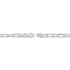 Thumbnail Image 3 of Solid Paperclip Chain Necklace 14K White Gold 20" 3.1mm