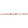 Thumbnail Image 3 of Solid Paperclip Chain Necklace 14K Rose Gold 24" 3.1mm