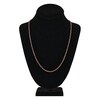 Thumbnail Image 4 of Solid Paperclip Chain Necklace 14K Rose Gold 24" 3.1mm