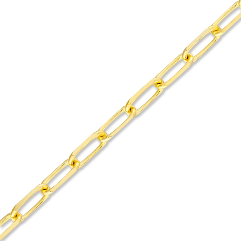 Main Image 2 of Solid Paperclip Chain Necklace 14K Yellow Gold 16" 3.1mm