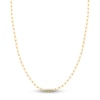 Thumbnail Image 1 of Solid Paperclip Chain Necklace 14K Yellow Gold 20&quot; 3.1mm