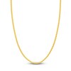 Thumbnail Image 1 of Solid Round Box Chain Necklace 14K Yellow Gold 22" 3.95mm