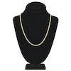 Thumbnail Image 4 of Solid Round Box Chain Necklace 14K Yellow Gold 22" 3.95mm