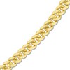 Thumbnail Image 2 of Solid Miami Curb Link Necklace 14K Yellow Gold 24" 6.45mm