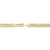 Thumbnail Image 3 of Solid Miami Curb Link Necklace 14K Yellow Gold 24" 6.45mm