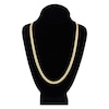 Thumbnail Image 4 of Solid Miami Curb Link Necklace 14K Yellow Gold 24" 6.45mm