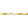 Thumbnail Image 3 of Solid Miami Curb Link Necklace 14K Yellow Gold 26" 6.45mm
