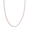 Thumbnail Image 1 of Men's Solid Open Curb Necklace 14K Rose Gold 18" 2.7mm