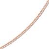 Thumbnail Image 2 of Men's Solid Open Curb Necklace 14K Rose Gold 18" 2.7mm