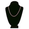 Thumbnail Image 4 of Solid Open Curb Necklace 14K Rose Gold 20" 2.7mm