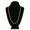 Thumbnail Image 4 of Solid Open Curb Necklace 14K Rose Gold 24" 2.7mm