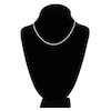 Thumbnail Image 4 of Men's Solid Open Curb Necklace 14K White Gold 16" 2.7mm