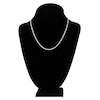 Thumbnail Image 4 of Men's Solid Open Curb Necklace 14K White Gold 18" 2.7mm