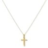 Thumbnail Image 1 of Traditional Cross Necklace 14K Yellow Gold 18"