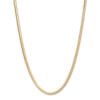 Thumbnail Image 1 of Hollow Wheat Chain Necklace 14K Yellow Gold 20" Length 3mm