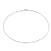 Thumbnail Image 2 of Solid Box Chain 14K White Gold 18" Length 0.8mm