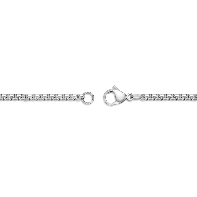 Main Image 3 of Cross Necklace Stainless Steel 24"
