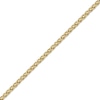 Thumbnail Image 2 of Solid Wheat Chain Necklace Yellow Ion-Plated Stainless Steel 24" 3mm
