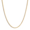 Thumbnail Image 1 of Hollow Rope Necklace 14K Yellow Gold 20 Length 2mm
