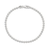 Thumbnail Image 0 of Beaded Chain Anklet Sterling Silver 10"