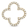 Small Design Charm Diamond Accents 14K Yellow Gold